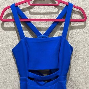 Express blue dress. Size 4.